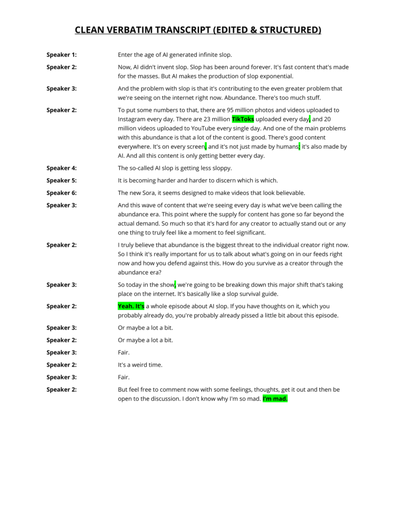 Clean Verbatim Multible Speakers 1 791x1024